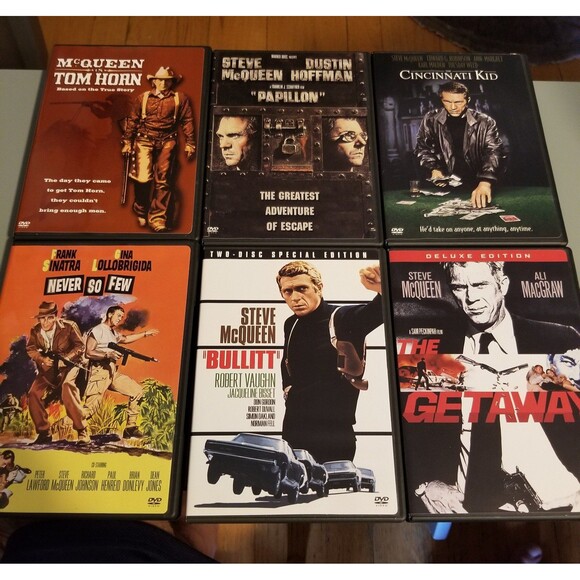 STEVE MCQUEEN COLLECTION Boxed Set on DVD - Picture 10 of 12